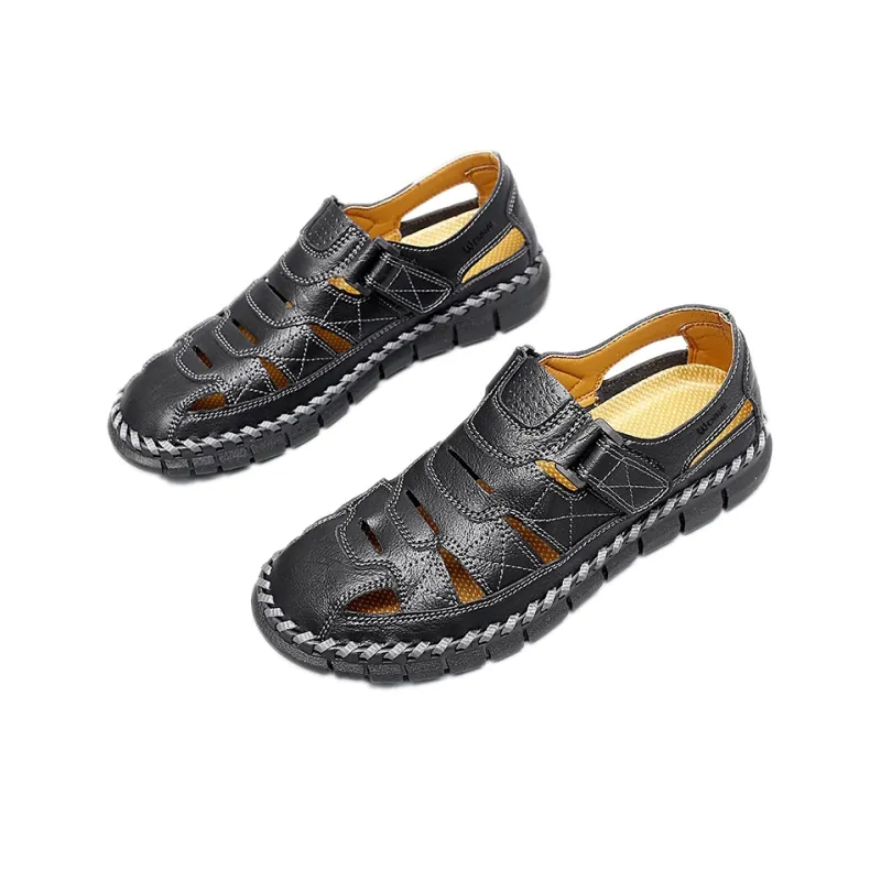 Wen Nai Casual Shoes Men's Black-2