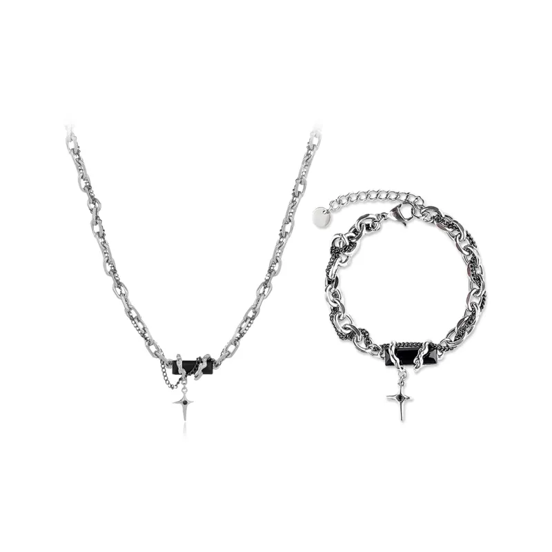 Inkopper Alloy/titanium Steel Bracelets Unisex-2