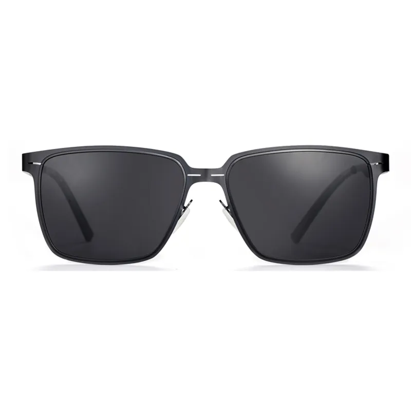 COLORE.IN Alloy Square Sunglasses Unisex-1
