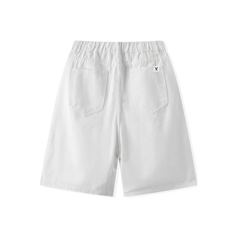 FUERZA Denim Shorts Unisex-4