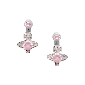 Vivienne Westwood Brass Earrings Women's Pink