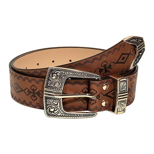 JKEM PU Leather Belts Unisex 3.8cm-4