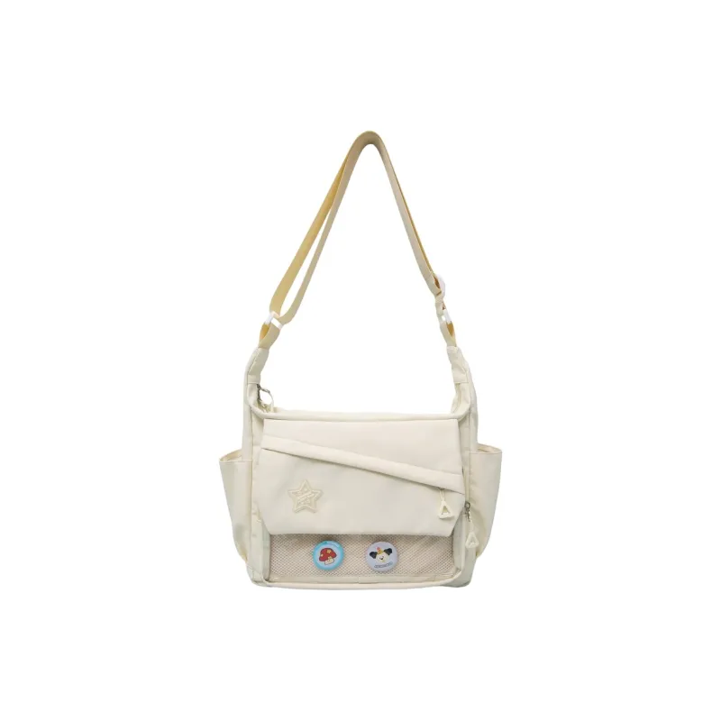 YUANTUZHE Cotton Crossbody Bag Women's Multicolor-9
