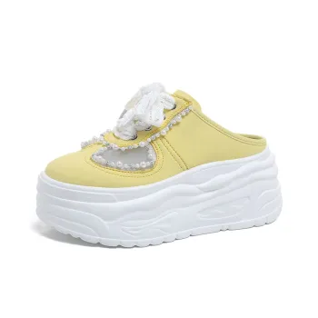 AJPAP Odor Resistant Abrasion Resistant Slip Resistant Closed Toe Slippers Women's