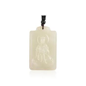 TAMINA Pendants White Jade Unisex