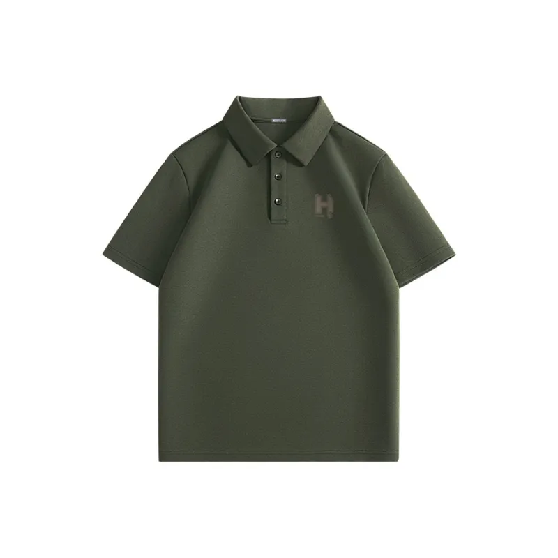Red bean Polo Shirts Men-10