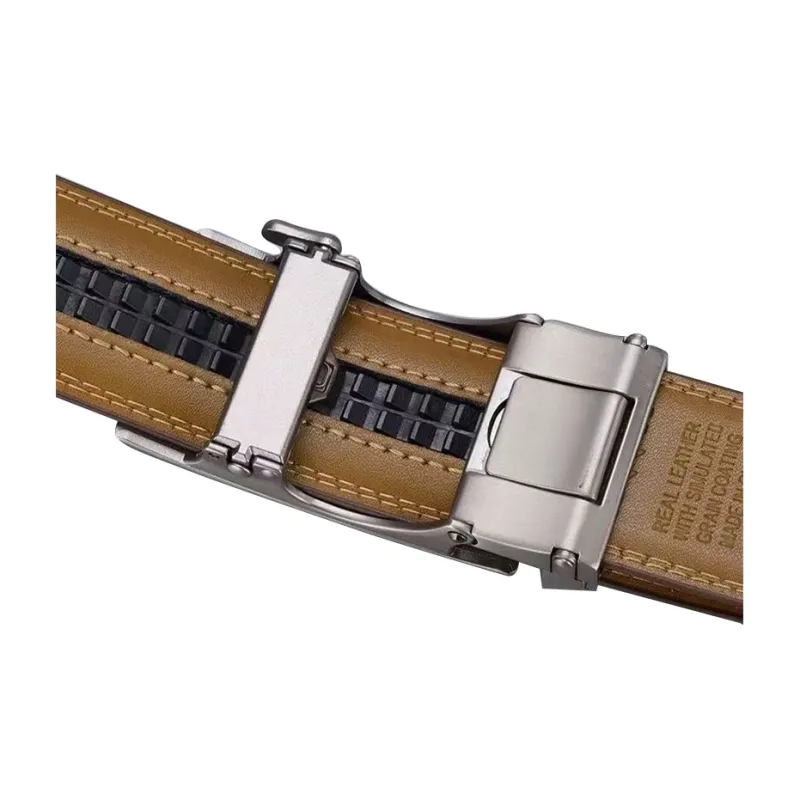 PAUL COSTELLOE Cow Split Leather Belts Unisex 4cm-2