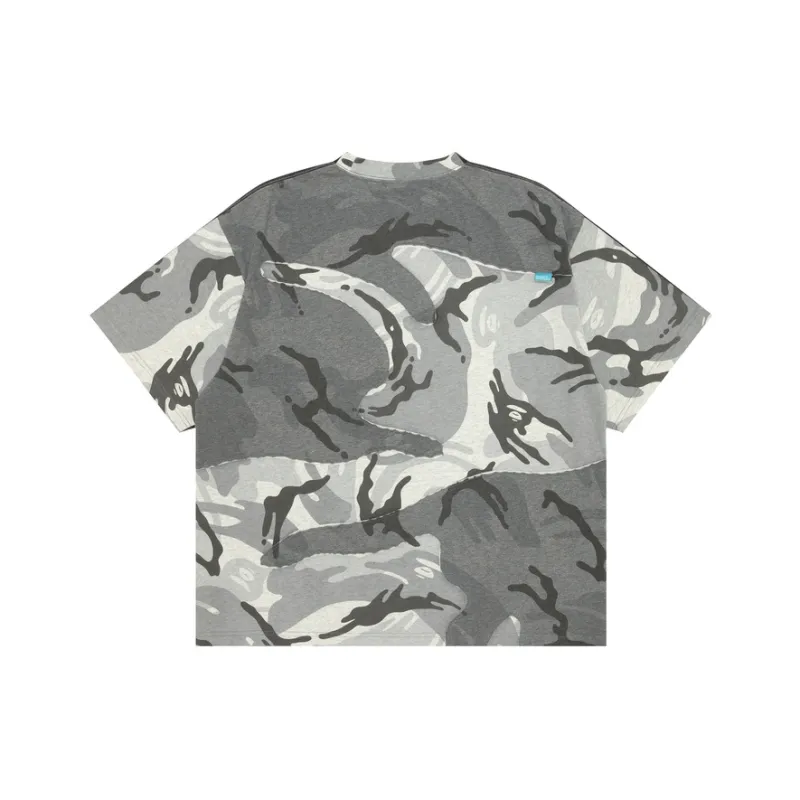 Aape Panelled T shirt-1
