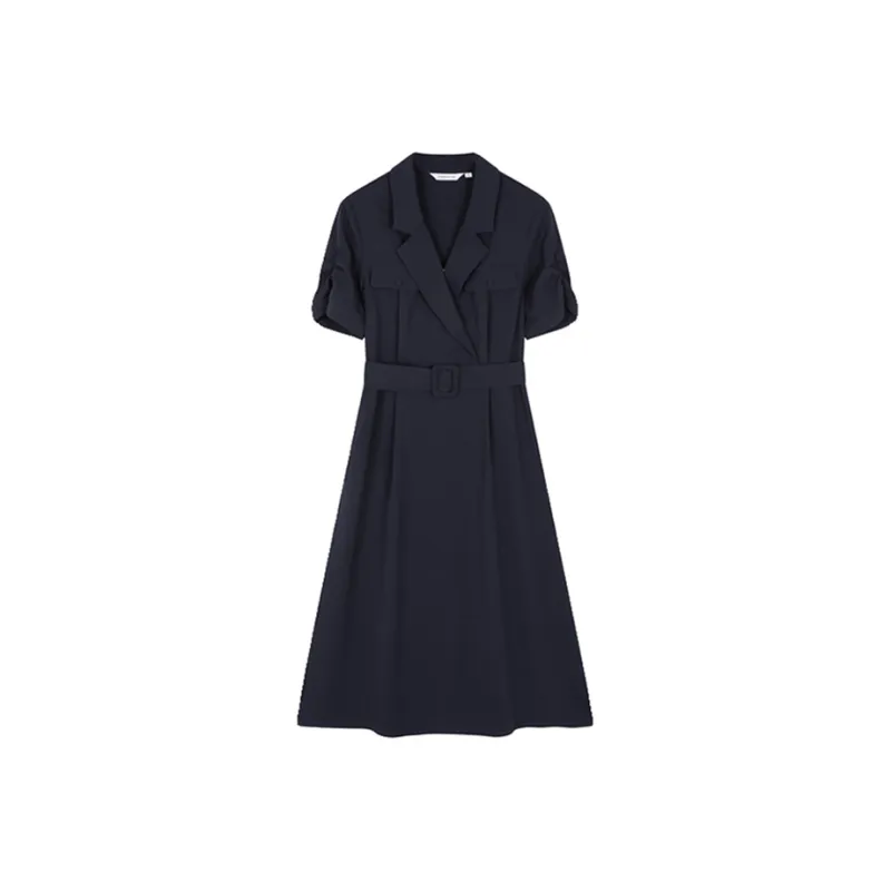 LUYOUYE Short Sleeved Dress Women's-0
