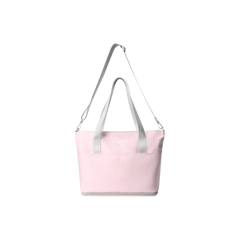 CAMEL Twill Composite Fabric Tote Handbag Unisex-4