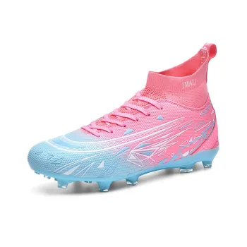 IMAU HG Rubber Short Studs FG Rubber Long Studs TT Rubber Broken Studs Breathable Soccer Shoes Unisex
