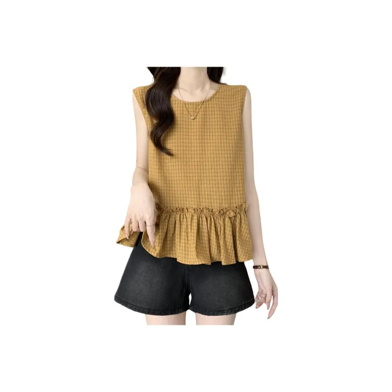 Mu Xiao Xin Tank Tops Women's-0