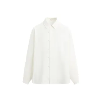 ZARA Shirts Men Frosted White
