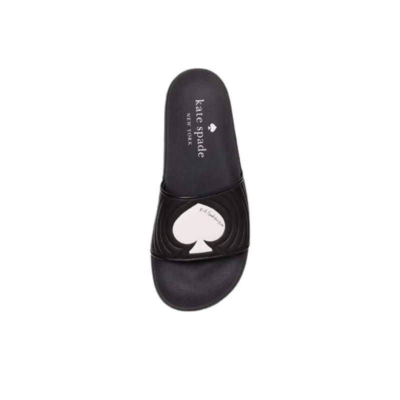Kate Spade Slide Slippers Women's Black-4