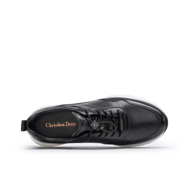 Chrisdien Deny Breathable, Height Enhancing, Lightweight Low Top Casual Shoes Men's-2