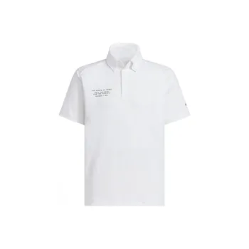 Adidas Clothing Polo Shirts Men White