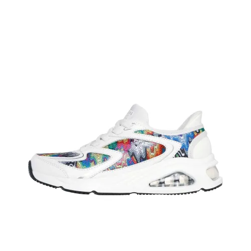 Jen Stark x Skechers Mid Top Casual Shoes Women's White