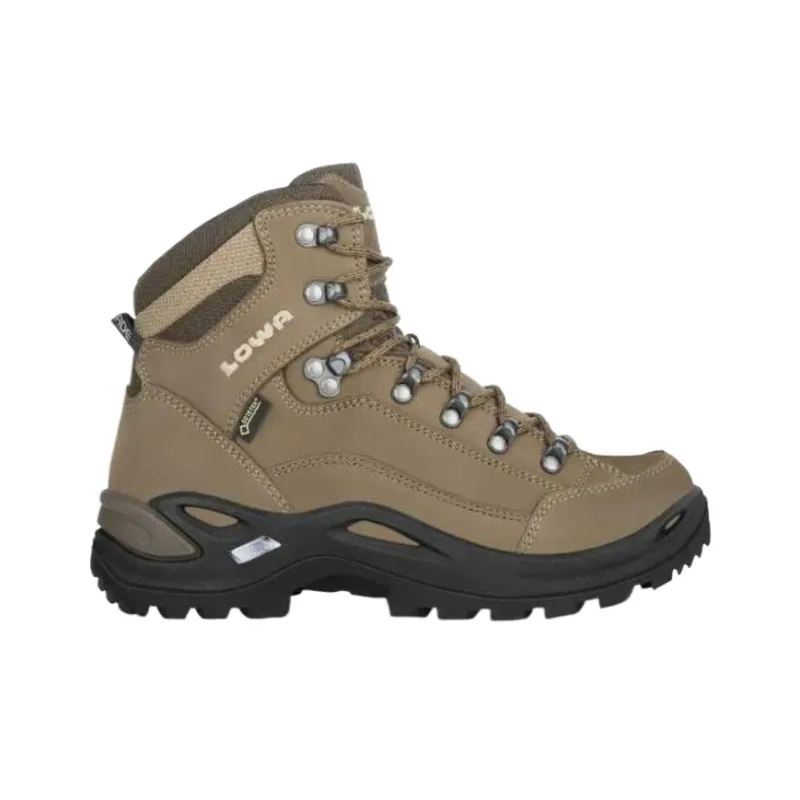 Lowa Renegade Mid Top Hiking Shoes Women's Brown-1