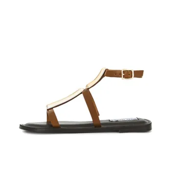 STEVE MADDEN ALMA One Strap Sandals Women's Brown