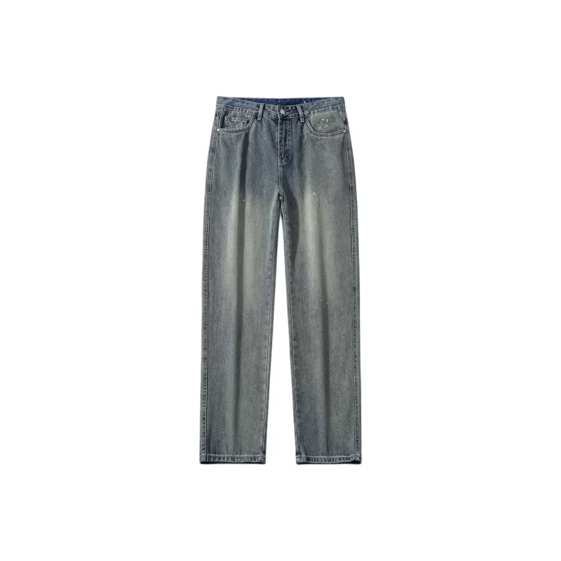 Go it alone Jeans Unisex Light Nostalgic Blue-0