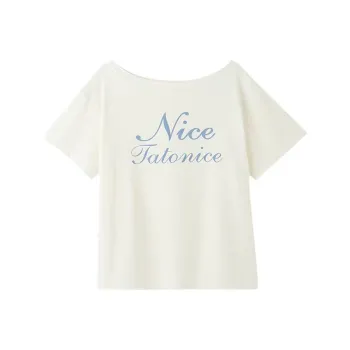 TIBINB T Shirts Women's White