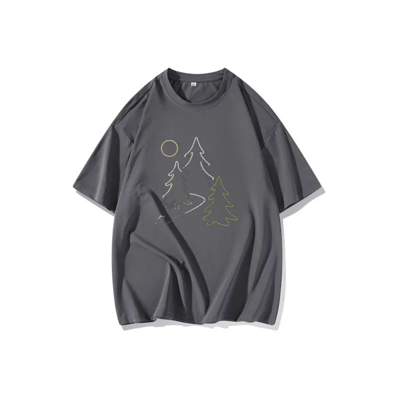 FAIRWHALE Drop Shoulder Sleeve T Shirt Women's-8