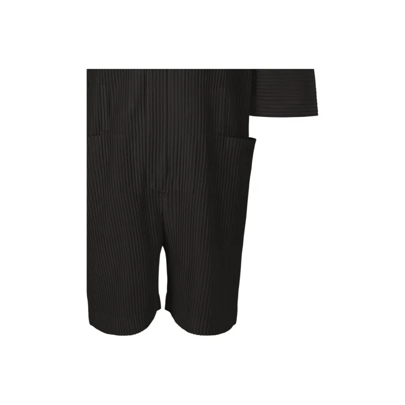 Homme Plissé Issey Miyake Jumpsuit Men's Black-1