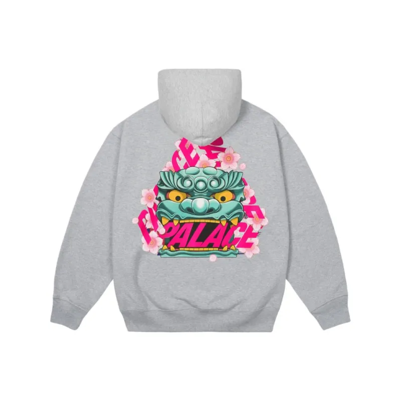 PALACE OSAKA Grand Opening Limited Collection Sweatshirts Unisex Gray-0