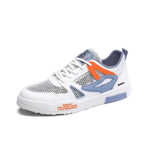 BAKE Abrasion Resistant, Lightweight, And Breathable Low Top Skateboard Shoes Men's
