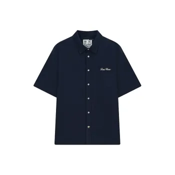 Teenie Weenie Men Shirts Unisex Navy Blue