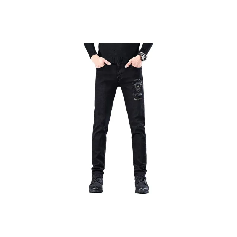 TUCANO Jeans Unisex Black Pants-0