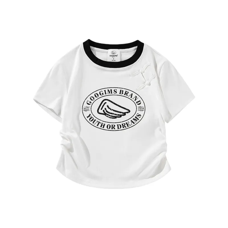 GOOGIMS Set in Sleeve T Shirt Women's-0