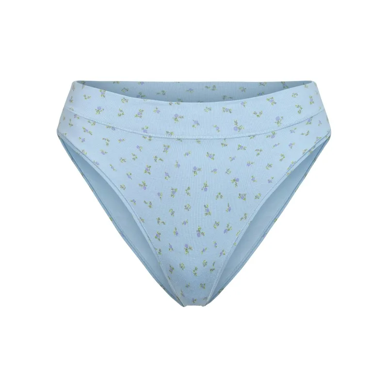 SKIMS SS25 COTTON JERSEY CHEEKY TANGA Underpants Women's 1 Pack-0