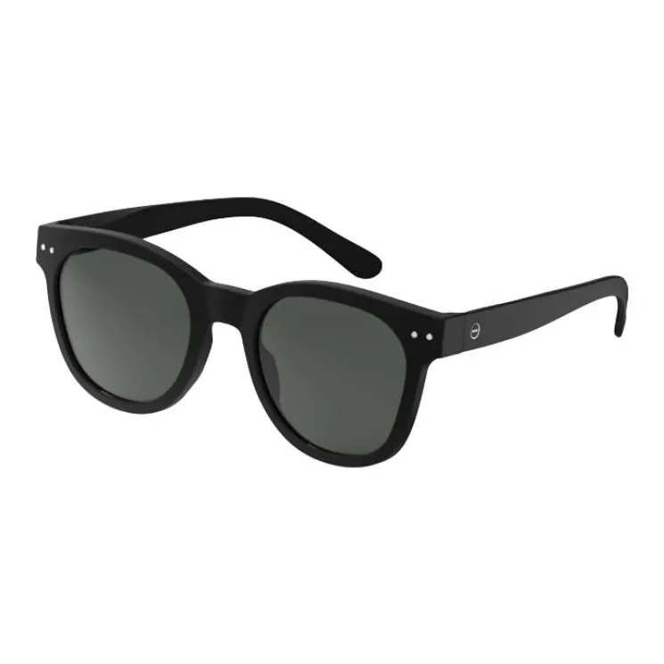 IZIPIZI PARIS Ricinus Organic Polyamide Oval Sunglasses Unisex Black-0