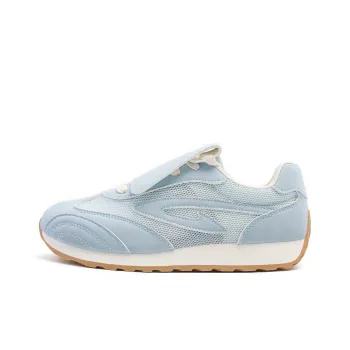 DEERWAY Height Increasing Abrasion Resistant Lightweight Low Top Casual Shoes Women's Blue