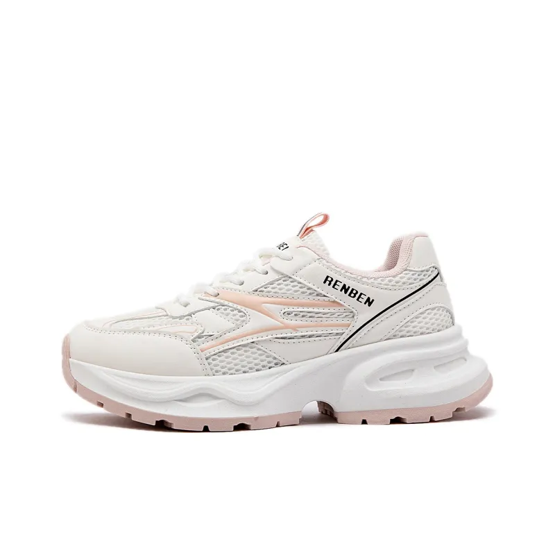 RENBEN Breathable Lightweight Height Increasing Low Top Chunky Sneakers Women's-7