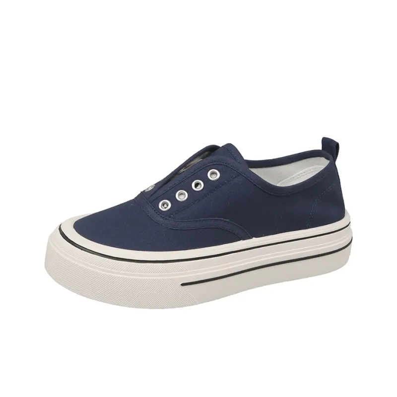 MEXICAN Slip Resistant, Abrasion Resistant, Lightweight, Height Increasing Low Top Canvas Shoes Women's-20
