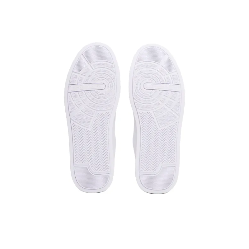 Tommy Hilfiger Trainers Low Top Skateboard Shoes Men's White-3