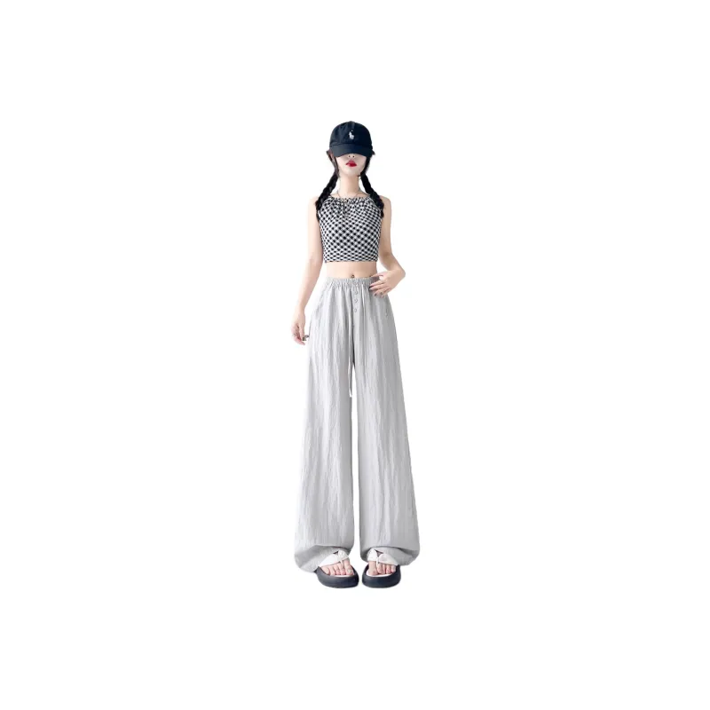 Flowers In Water Casual Pants Women's-0