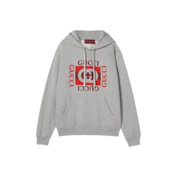 GUCCI FW25 Lido Collection Sweatshirt Men's Gray