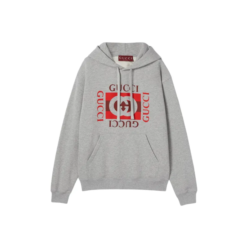 GUCCI FW25 Lido Collection Sweatshirt Men's Gray-0