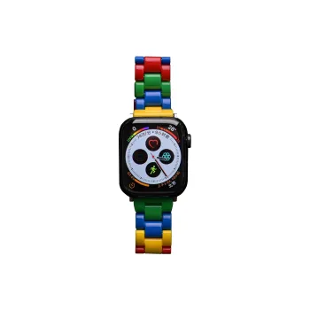CHUANGYIDA Xiaomi Red Beige Compatibility Watch Band 19cm Resin Material