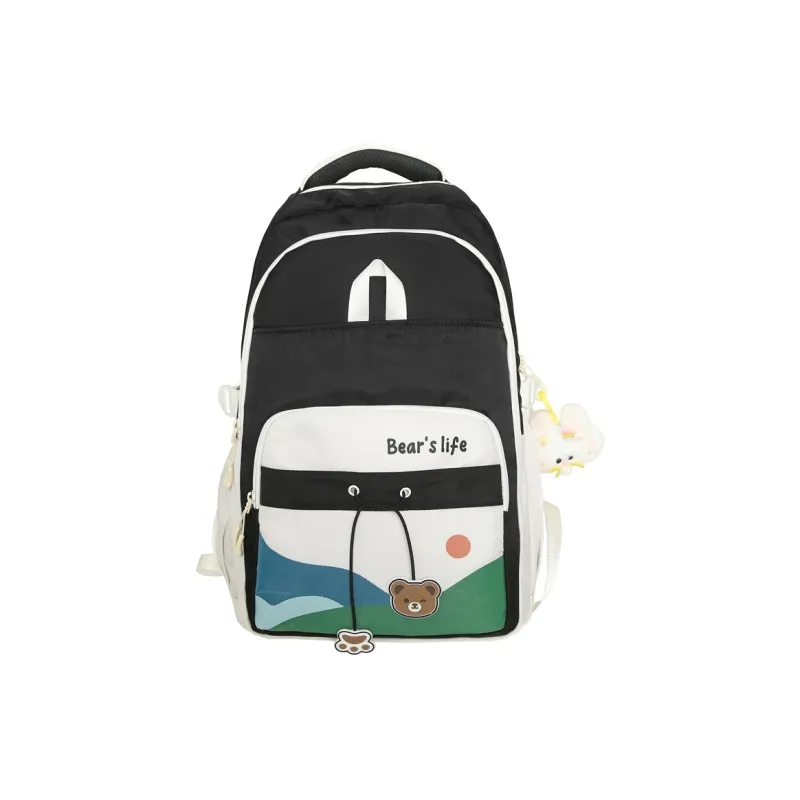 Yalu Nylon Backpack Women's Multicolor-15