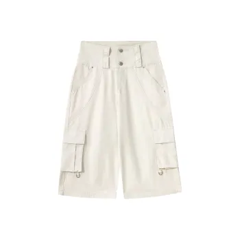 Zanzas Cargo Shorts Unisex Apricot