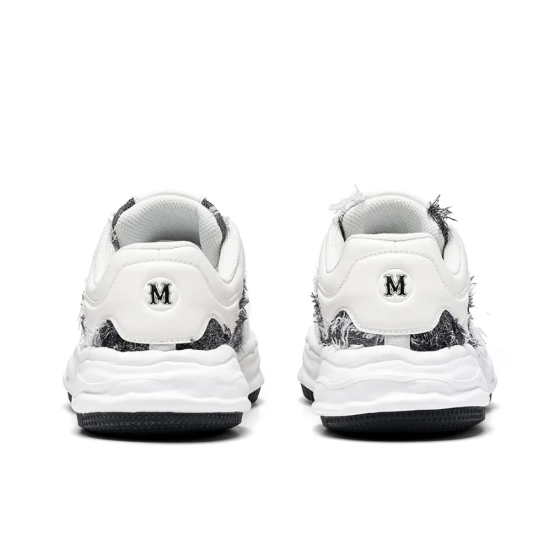 FAIRWHALE Anti Slip Wear Resistant Low Top Skateboard Shoes Men's-4