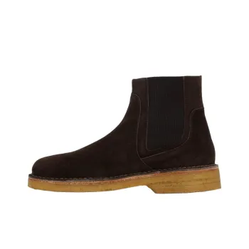 A.P.C Theodore Short Chelsea Boots Men's Brown