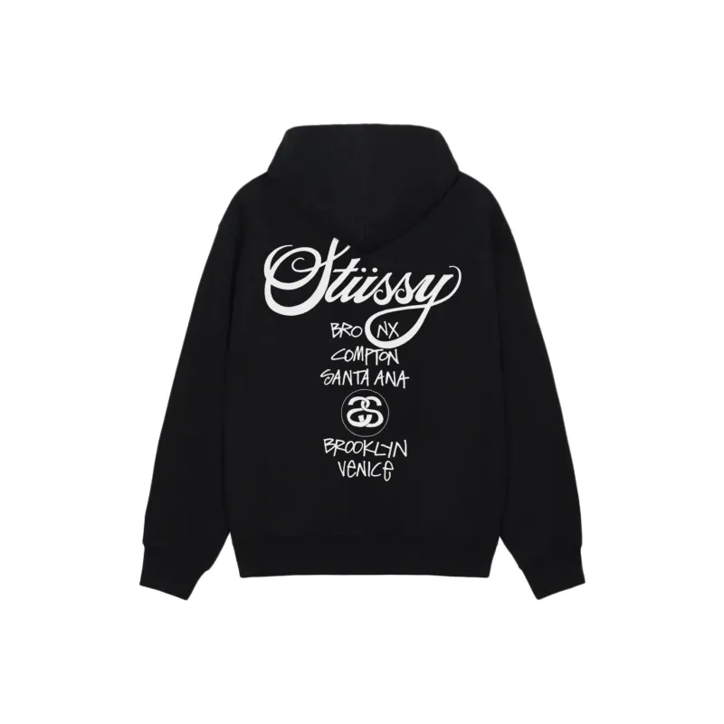 Stussy World Cruise Series SS25 World Tour HOODIE Sweatshirt Unisex-2