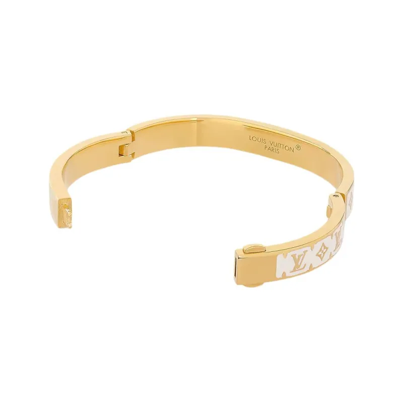LOUIS VUITTON M1675S Nanogram Enamel Bracelet-2
