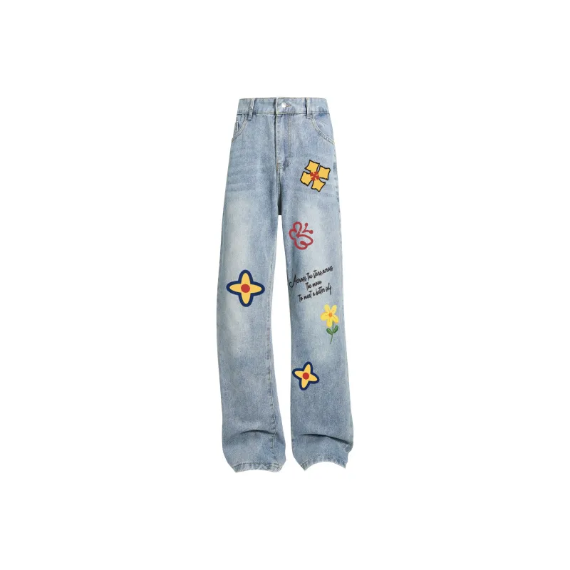 FONDLOOK Jeans Unisex-12