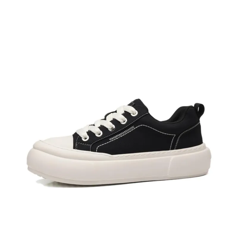 Ignition Slip Resistant, Abrasion Resistant, Lightweight Low Top Skateboard Shoes Men's Black-0